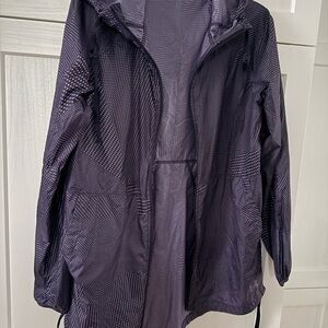 Under Armour Women's Dark Purple Rain Jacket